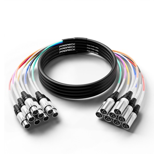 Proreck snake cable channel - snake, 8-channel