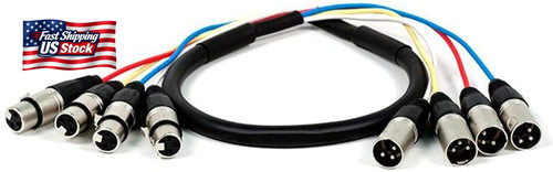 Monoprice channel xlr - xlr, male