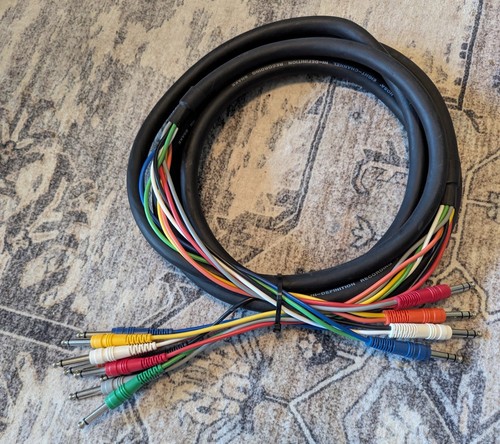 Hosa 4ch trs insert snake - hosa, trs-ts